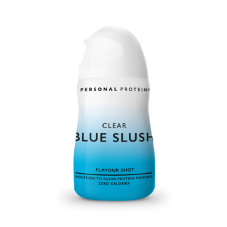 clear blue slush flavour shot