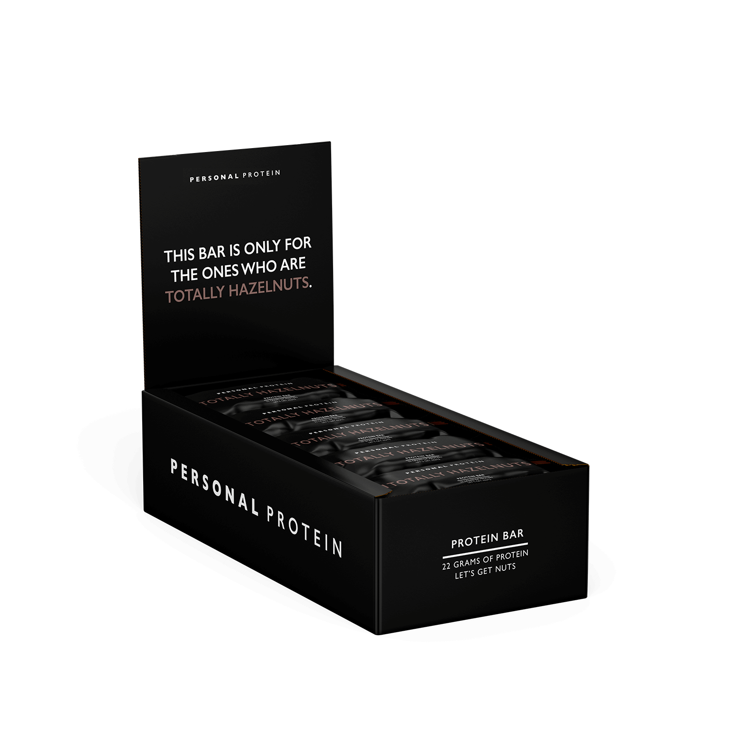 totally hazelnuts protein bar box hazelnoot eiwitreep