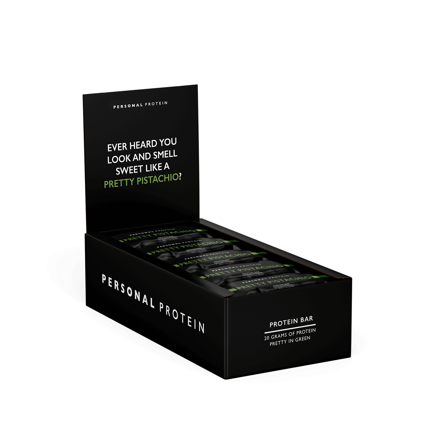 pretty pistachio protein bar box pistache eiwitreep
