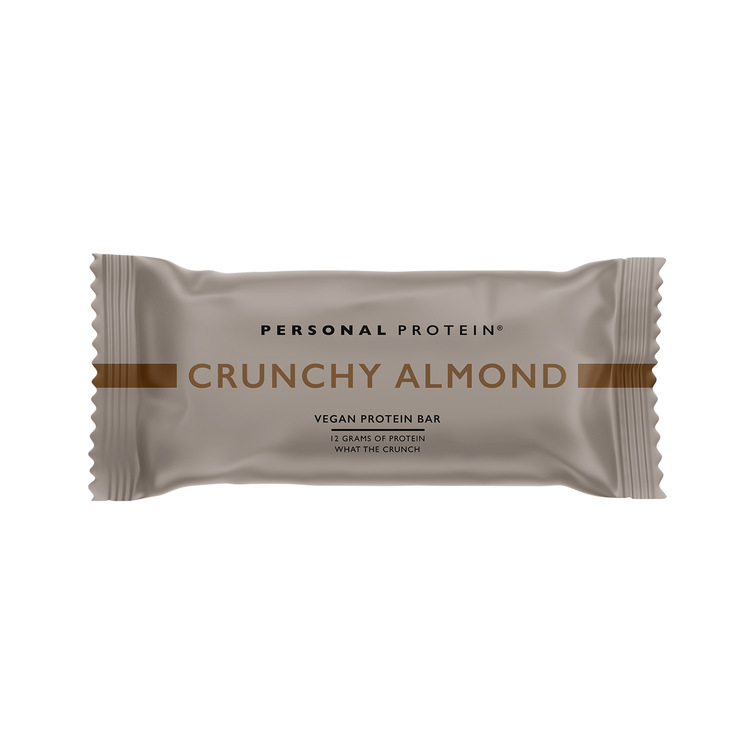 crunchy almond protein bar vegan eiwitreep amandel