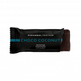 chocolade kokosnoot eiwitreep