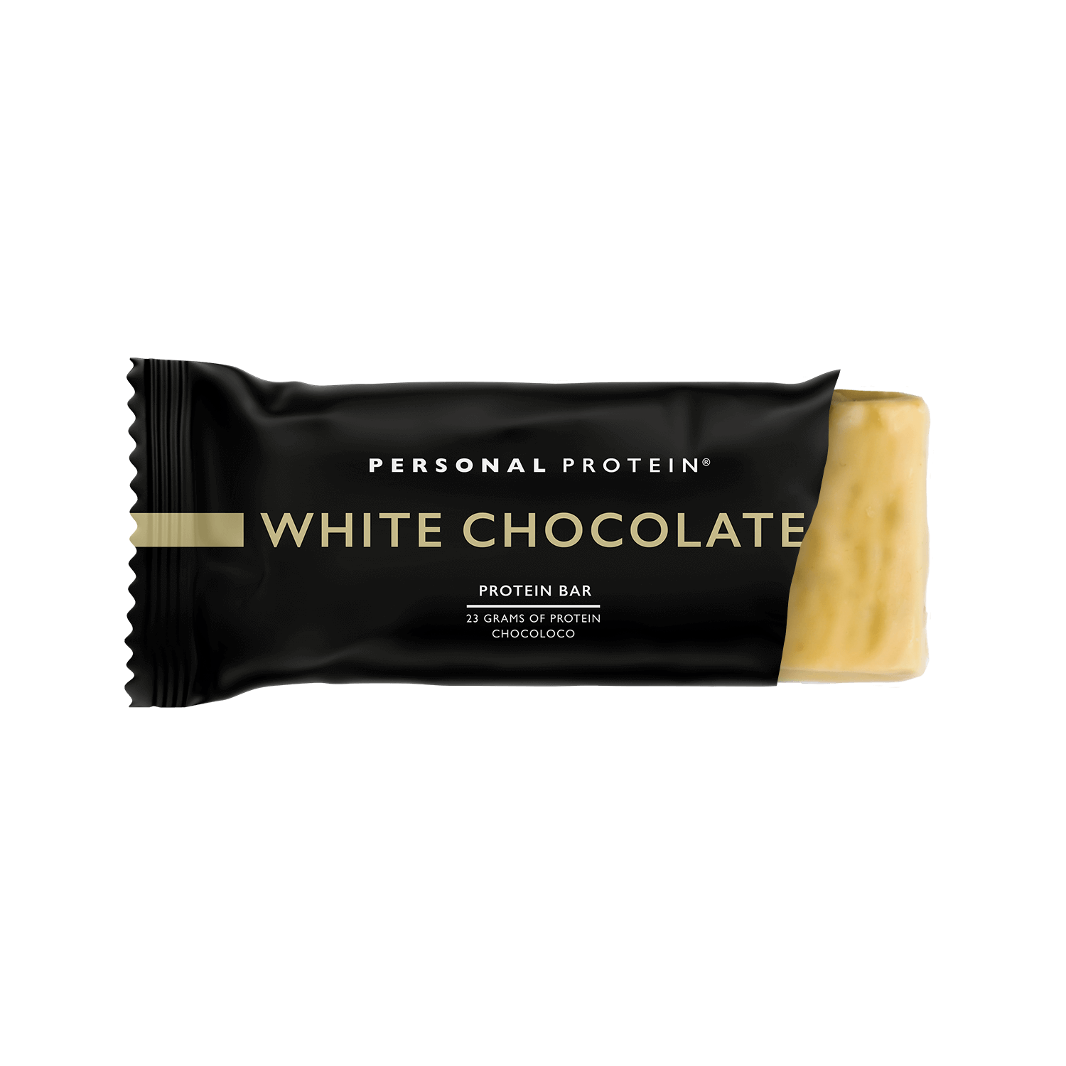 white chocolate protein bar whitte chocolade eiwitreep